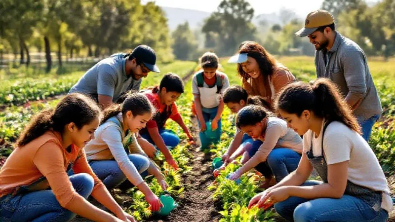 Irvine farm links students — Irvine, OC | Orange Journey