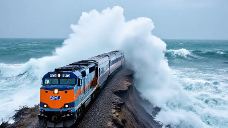 El Niño threatens OC rail line — Orange County, OC