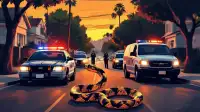 AI image prompts false snake report — Santa Ana, OC