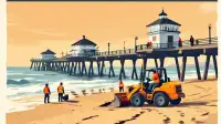 Newport Cleanup; Piers Reopen — Newport Beach, OC