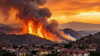 Norte Fire Damages Homes — Orange County, OC | Orange