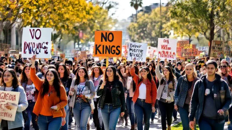 No Kings' Rallies Saturday — Orange, OC | Orange Journey